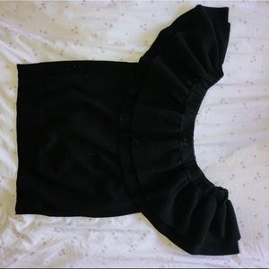 j.crew XS off the shoulder top!